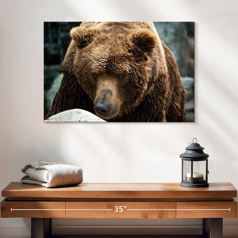 Brampt Kamchatka Brown Bear, 16" H x 24" W