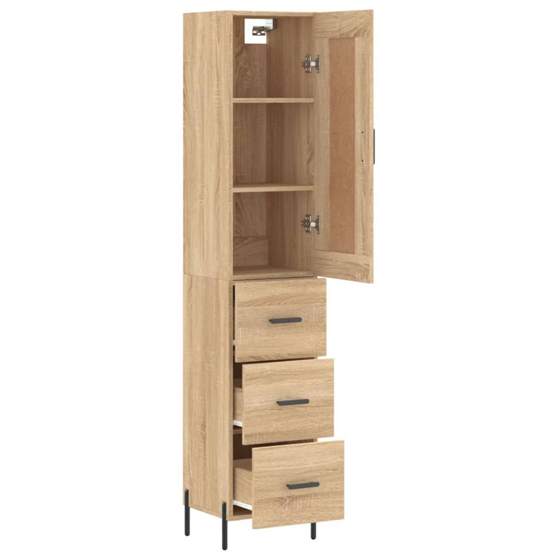 Minnetta 34.5cm Sideboard, Sonoma Oak