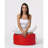 Stylish Garden Pouffe, 21.7 in Diameter, 11.8 in Height | 100% Polyester, Waterproof, Red Color | 200 lbs Capacity, Original Bead Styrofoam Filling, Hidden Zipper System | Perfect for Modern Outdoor & Indoor Spaces-2120909809