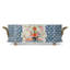 Garden Trellis Oblong Scalloped Porcelain Basin