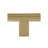 Vail 2" Satin Brass T-Knob Multipack-37931516