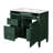 36'' Bathroom Vanity with Top Sink, Modern Bathroom Storage Cabinet with 2 Drawers and a Tip-out Drawer-1925603884