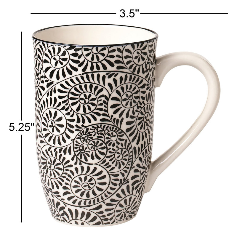 Soper 4 Piece Coffee Mug Set