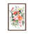 Classic Brown Wood Floater Framed