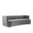 Encompass Velvet Curved 85'' Tuxedo Arm Sofa-1140309120