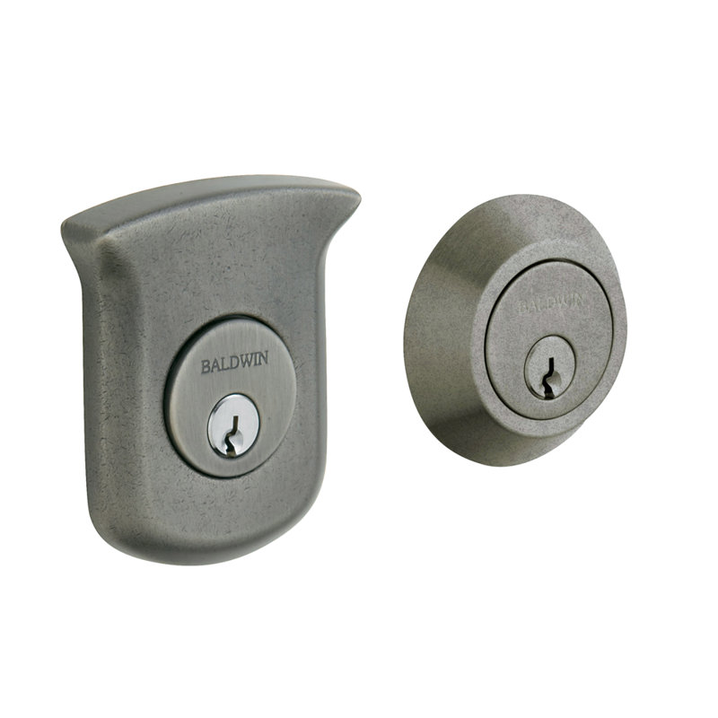 Tahoe Double Cylinder Deadbolt, Distressed Antique Nickel