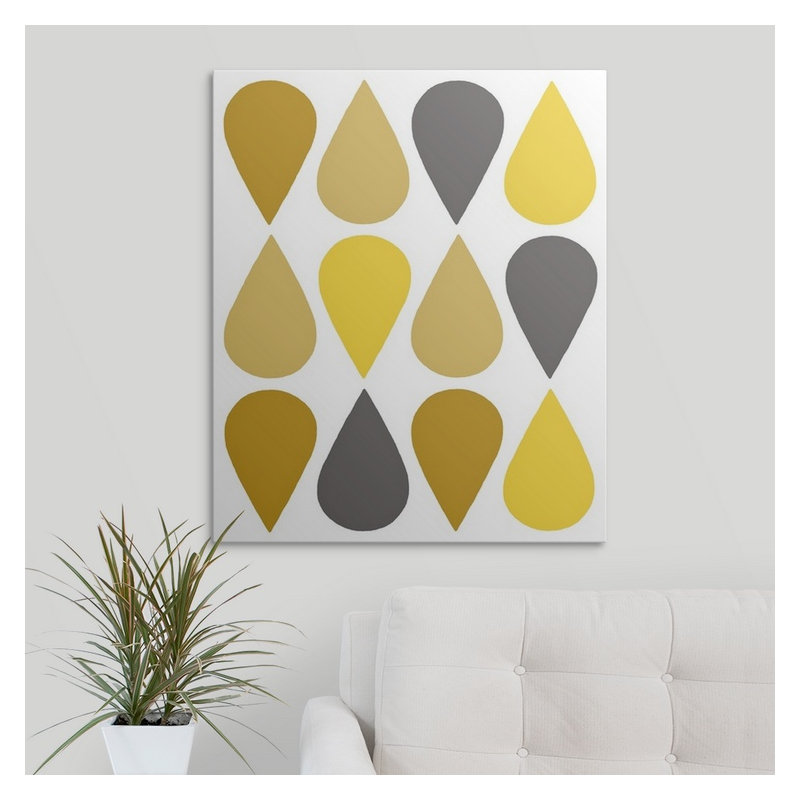 « raindrops iii » chariklia zarris, impression, H 30 po x l 24 po x P 1,25 po, Toile