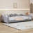 Upholstered Daybed, Sherpa Fabric Sofabed-230443646-230443644
