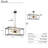 Marval 8-Light Kitchen Island Cage/Lantern Pendant