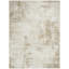 Tapis taupe ivoire moderne 5 pi 3 po x 7 pi Mathews-406513207