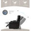 Fauteuil de cinéma inclinable Ventresca-570254893