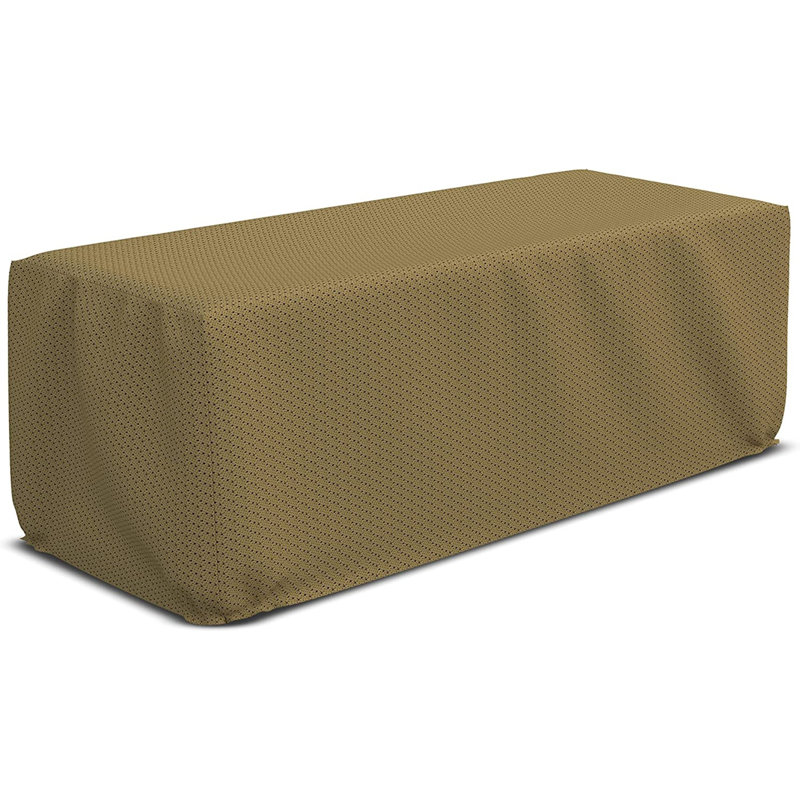 Housse pour foyer d'extérieur rectangulaire LAUREAN Belle, Brun, H 18 po x l 48 po x P 25 po