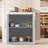 Accent Cabinet with 2 Barn Doors - 31.5"x15.8"x34"-892953914