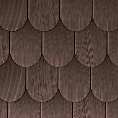 Vinyl Round Shingles