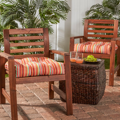 Shipton Outdoor 20'' Dining Chair Seat Cushion