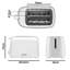 Essentials White Plastic Kettle & 2-Slice Toaster Set-125002217