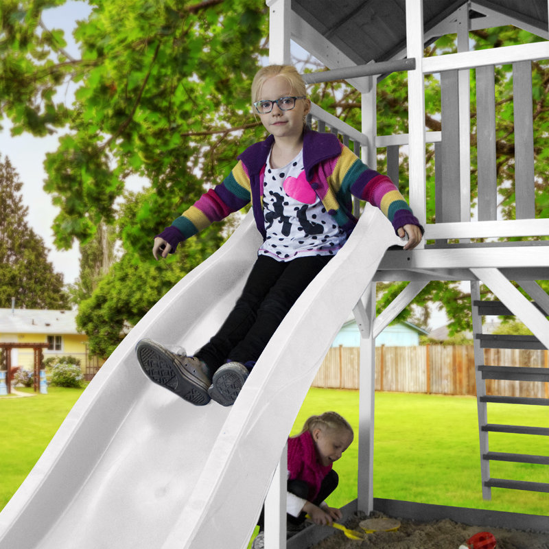 AXI 270.4cm W Wood Climber, White