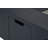 Oceanside 48" Square Propane Fire Pit Table with Hidden Fuel Tank Drawer-1952779446
