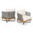 Beige Cushion/Gray Frame est en rupture de stock sélectionné