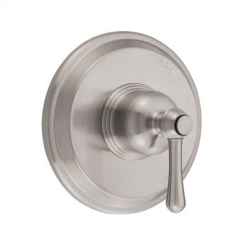 Garniture de robinet de douche à pression équilibrée avec poignée de niveau opulence