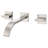 Bathroom Vanity Faucet, Wall Sink Faucet, 2 Handle Widespread Lavatory Faucet-71637402