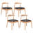 Weave Dining Chairs Set Of 2, Mid-Century Modern Kitchen Chair With Solid  Frame & Handwoven Seat For Living Dining Room-1298798849-1298798850