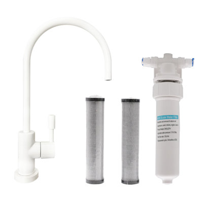 Westbrass Kitchen Faucet with Soap Dispenser