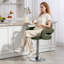 Swivel Bar Stool with Steel Frame-117028799