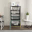 Nibley 136.8cm H x 60cm W Iron Standard Bookcase-1916463271