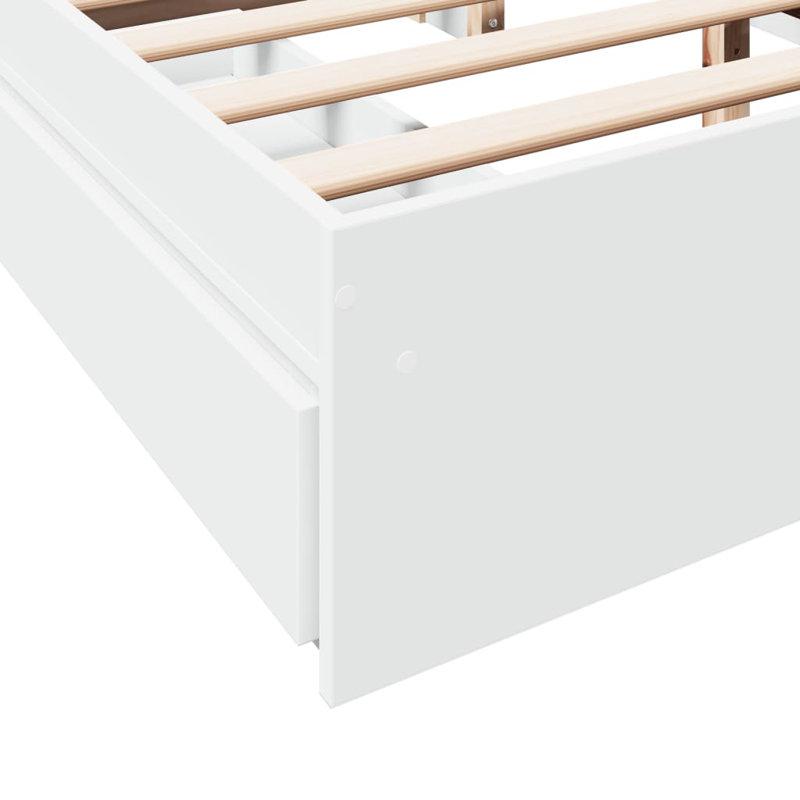 Greger Bed, 150 x 200cm, White