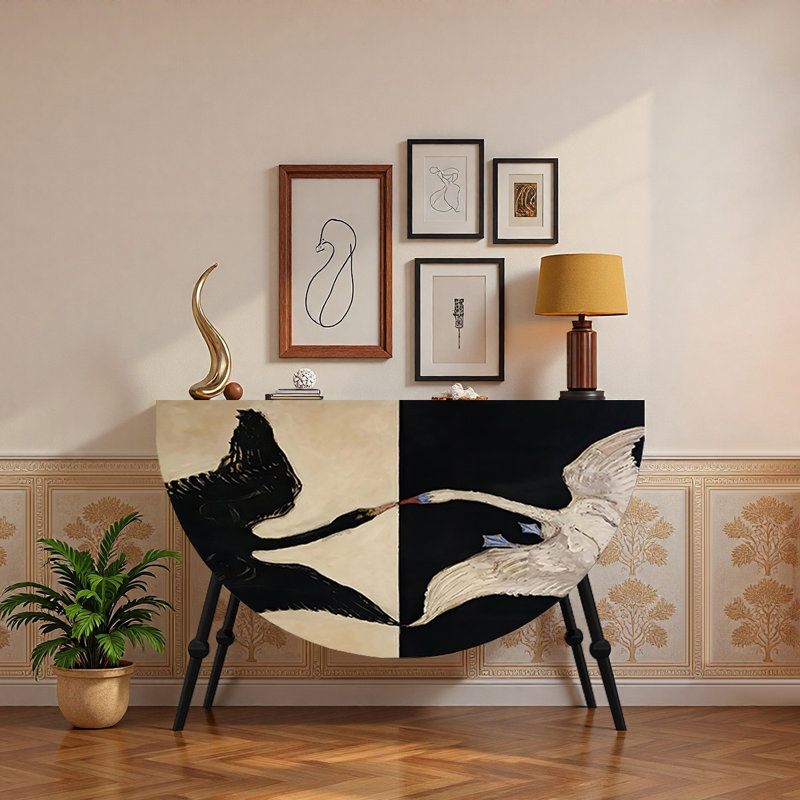 Armoire décorative légère et luxueuse