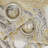 Vintage Damask Curtains Elegant Medallion Patterned Room Darkening Curtains for Bedroom Yellow on Greige-1623480689-1623480692