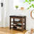 Small Shoe-Changing Bench With Shelves-894255211