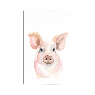 Pig - Wrapped Canvas Gallery-Wrapped Canvas Giclée