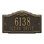 Gatewood Personalized Standard 2-Line Wall Address Plaque