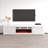 Attalla 70.9" Modern TV Stand with Electric Fireplace, High Gloss Finish, Wall-Mounted-1300747575