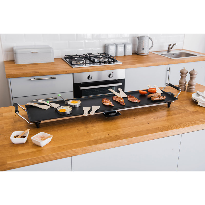 LIVIVO 90cm Non Stick Electric Grill Sandwich Maker