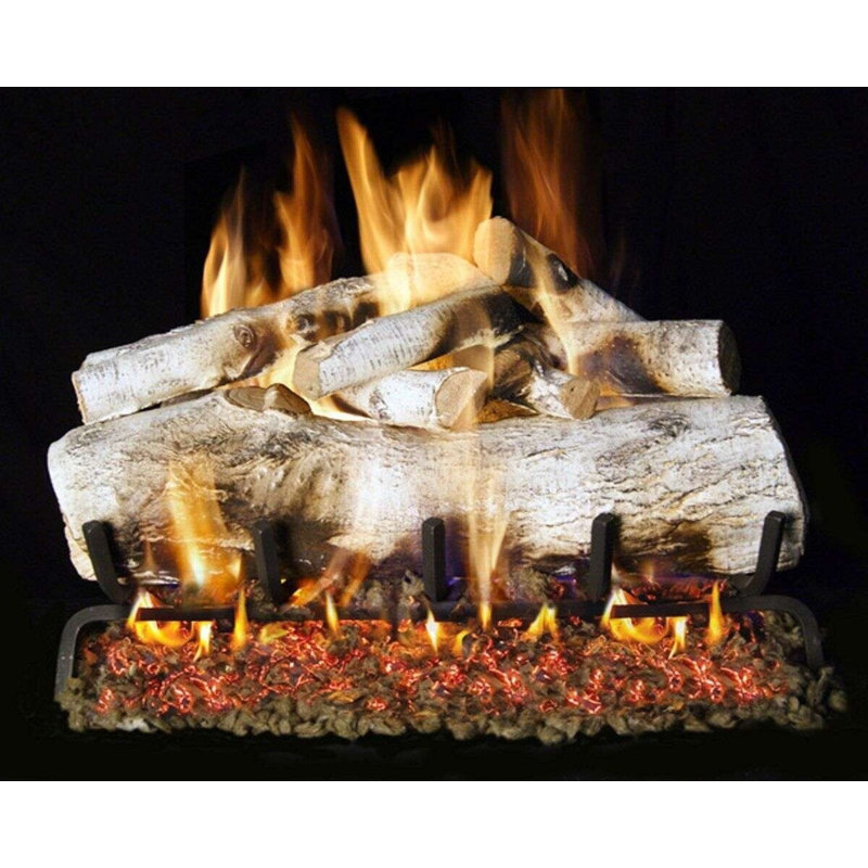 Ensemble de bûches au gaz de montagne Real Fyre Designer, 18"