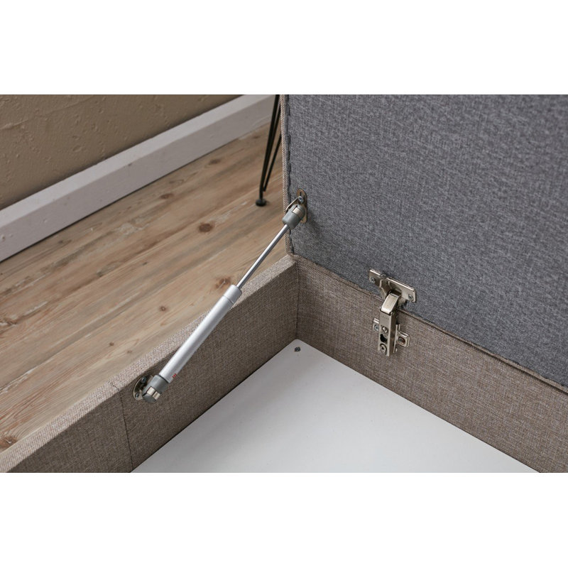 Canapé modulaire de 82,7 po Heylee, 100 % polyester gris, Orienté à droite