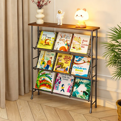 Narrow 4 Tier Metal Shoe Rack Storage Shelf, Free Standing Shoe Organizer for Entryway, Hallway, Bedroom, Living Room, Space Saving, Holds 12-16 Pairs