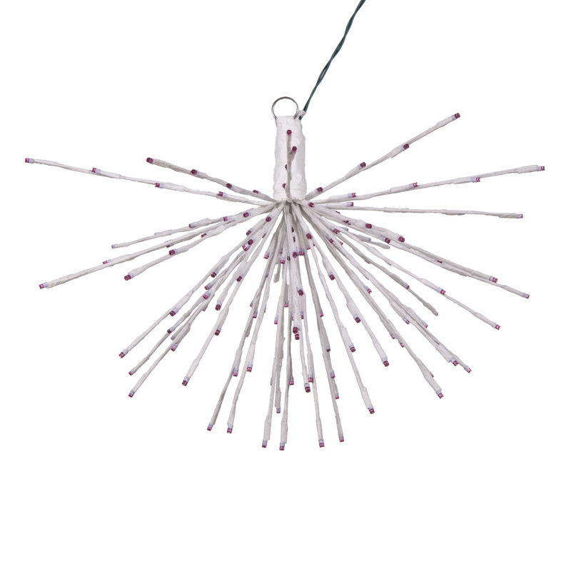 Vickerman White Starburst 5mm LED Wide Angle Light 20'' String Lights