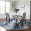 Tapis d'intérieur / extérieur bleu Braeon -598552249