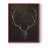 Buck Framed Print - Solid Wood-1747729003-1747728999
