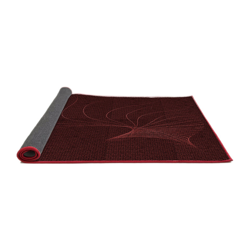 Performance Wool Abstract Indoor Rug, Round 8'
