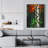 Birch With Two-tone Leaves Print On Canvas