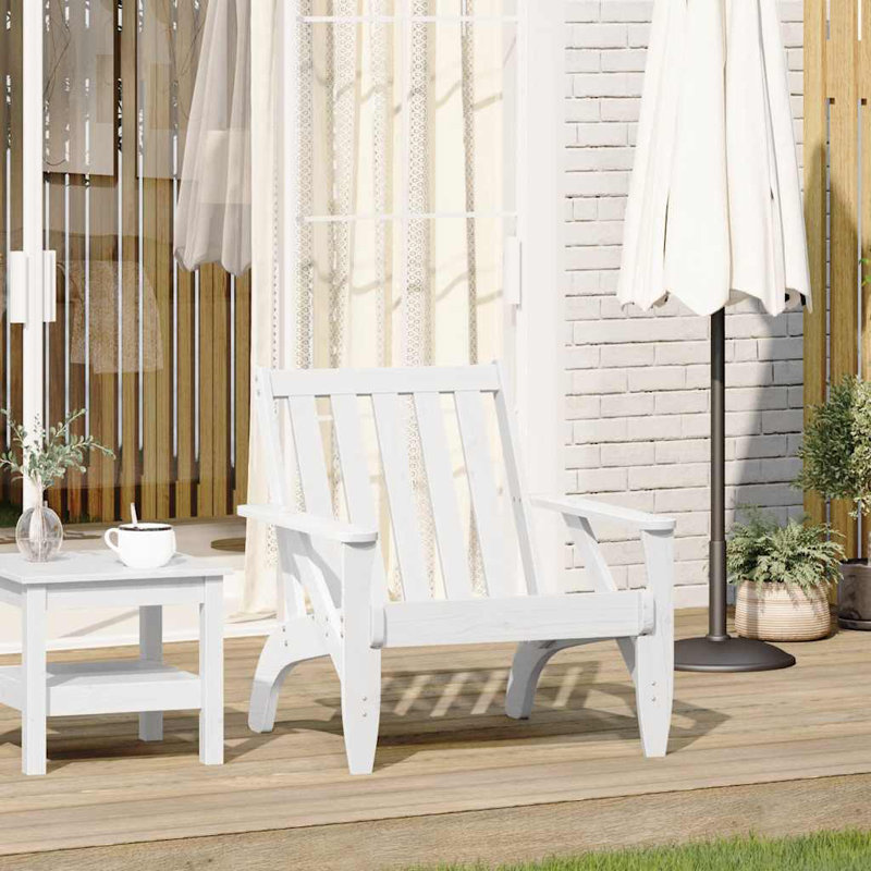 Garden Adirondack Chair 75X77x77 Cm, White