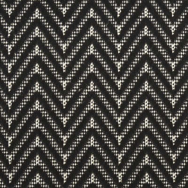 Tapis noir intérieur / extérieur Remmie, Rectangulaire 3 pi x 5 pi, Noir
