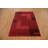 Modern Red Abstract Geometric Gabbeh Style Area Rug 6x8