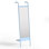 Nordic Color Steel-Edge Integrated Full-Length Mirror With Storage Function