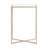 Everly Quinn Jaspur Narrow and Metal Rectangle Side Table-1841938609